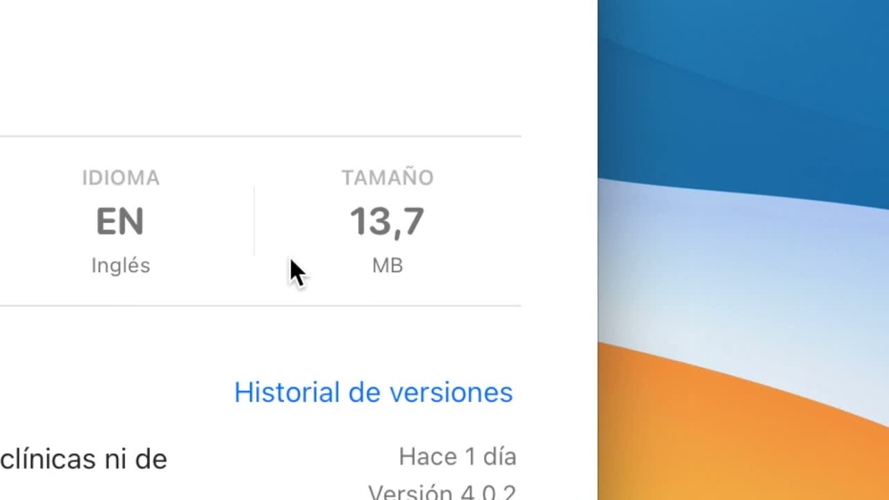 Installation and first configuration on iPadOS - screenshot 1
