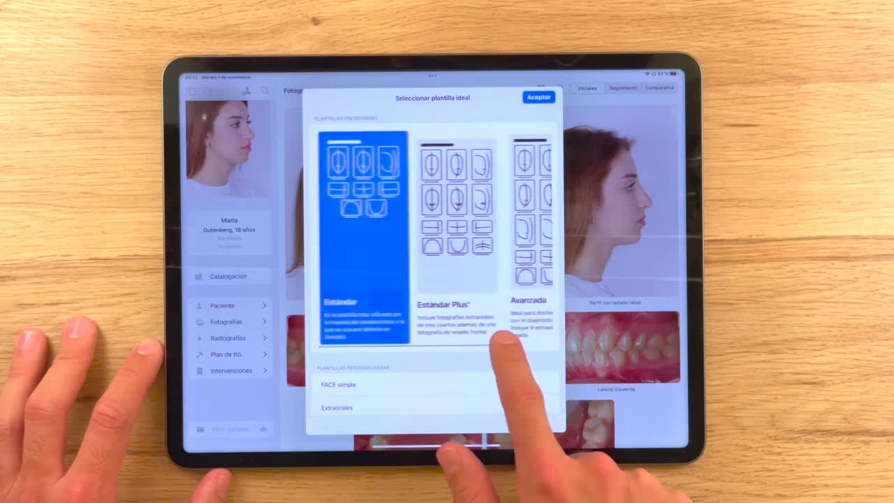 Customizing templates on iPadOS - screenshot 2