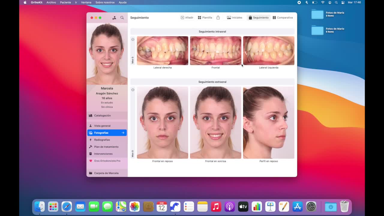 Comparativa y seguimiento en macOS - captura 1