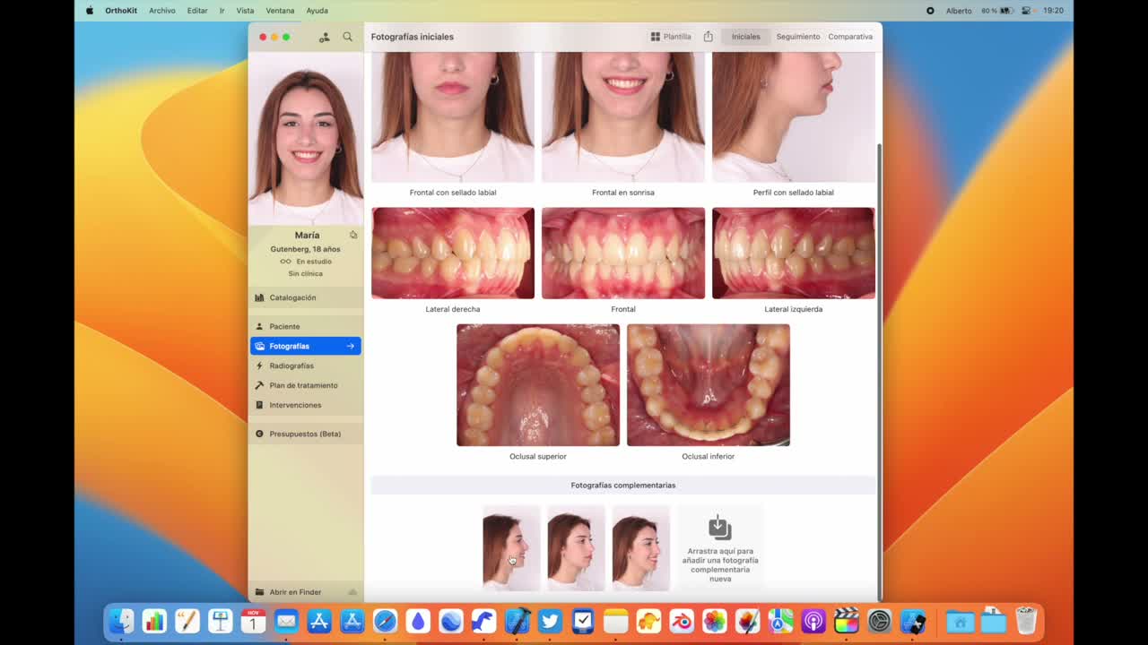 Customizing templates on macOS - screenshot 1